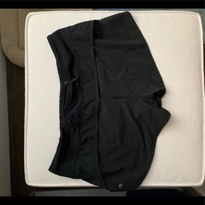 Lululemon speed up 2.5 short black